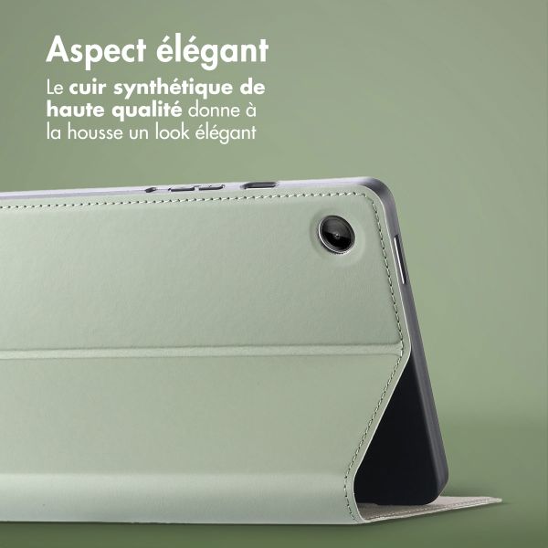 Accezz Coque tablette Classic Samsung Galaxy Tab A9 8.7 pouces - Vert