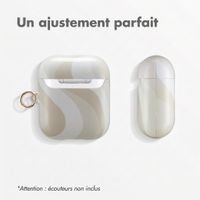 Selencia Coque Vivid  Apple Airpods 1 / 2 - Desert Waves Beige