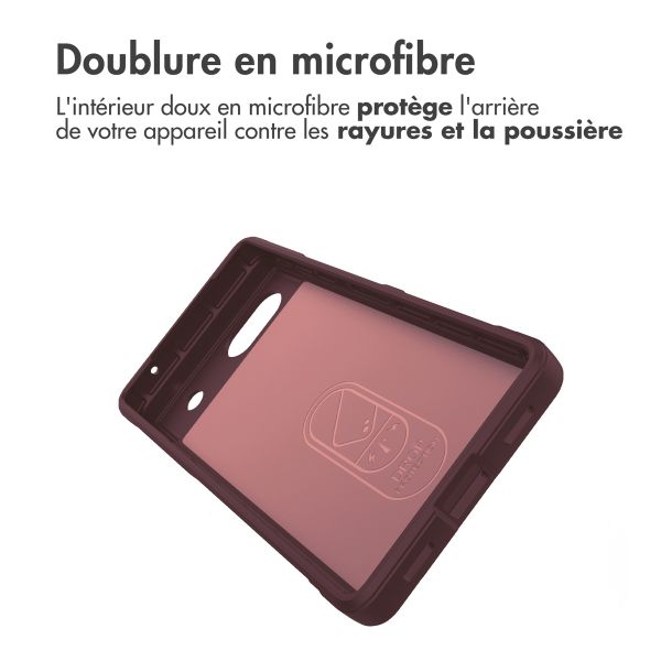 imoshion Coque arrière EasyGrip Google Pixel 7a - Aubergine