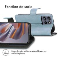 imoshion Étui de télephone portefeuille Motorola Edge 60 Neo - Bleu clair