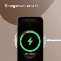 imoshion Coque Couleur Apple iPhone 12 (Pro) - Marron