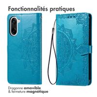 imoshion Etui de télephone Mandala OnePlus Nord CE5 - Turquoise