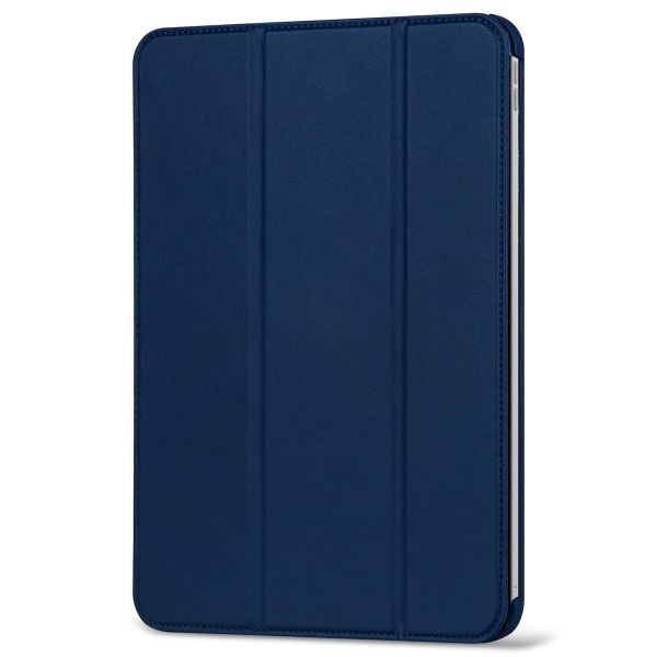 Decoded Textured Sillicon Slim Cover Apple iPad 11 (2025) 11 pouces A16 / iPad 10 (2022) 10.9 pouces - Navy Peony