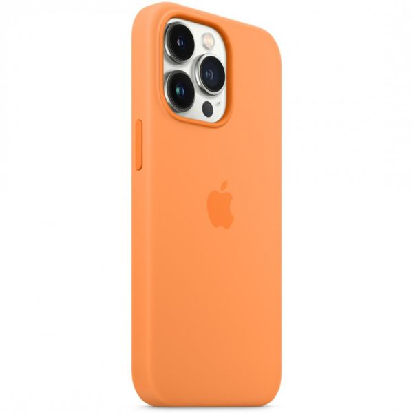 Apple Coque en silicone MagSafe Apple iPhone 13 Pro Max - Marigold