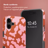 Selencia Coque arrière Vivid avec MagSafe Apple iPhone 16 - Moo’d Blush Pink