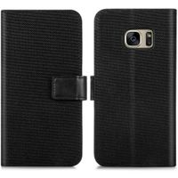 imoshion Étui de téléphone portefeuille Canvas Luxe Galaxy S7 - Noir