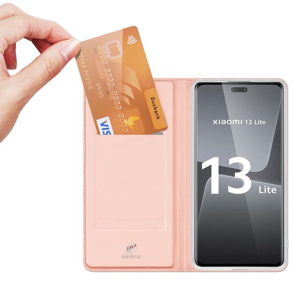 Dux Ducis Étui de téléphone Slim Xiaomi 13 Lite - Rose Dorée