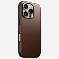 Nomad Coque Modern Leather avec MagSafe Apple iPhone 16 Pro - Marron