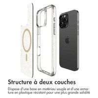 imoshion Coque Pailletée avec MagSafe iPhone 16 Pro - Dorée