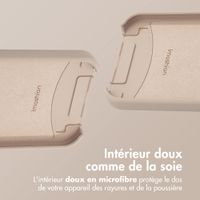 imoshion Coque arrière Color avec cordon amovible et MagSafe Apple iPhone 13 - Nude
