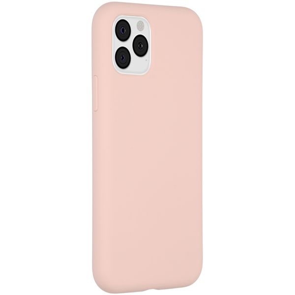 Accezz Coque Liquid Silicone Apple iPhone 11 Pro - Rose