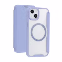 imoshion Bookcase transparente avec MagSafe Apple iPhone 14 / 13 - Lilas