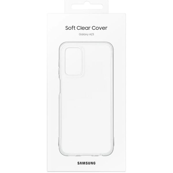 Samsung Original Coque Silicone Clear Galaxy A23 (5G) - Transparent