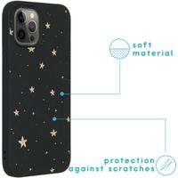 imoshion Coque Design iPhone 12 Pro Max - Etoiles / Noir