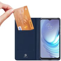 Dux Ducis Étui de téléphone Slim Motorola G50 - Bleu foncé