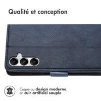 imoshion Étui de télephone portefeuille Samsung Galaxy A17 - Bleu foncé