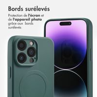 imoshion Coque Couleur avec MagSafe Apple iPhone 14 Pro Max - Vert foncé