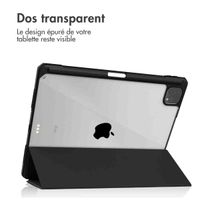 imoshion Coque tablette rigide Trifold iPad Pro 12.9 (2018/2020/2021/2022) - Noir