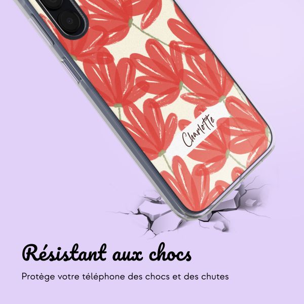 Coque avec votre propre photo et/ou texte Samsung Galaxy A15 (5G/4G) - Bloemen
