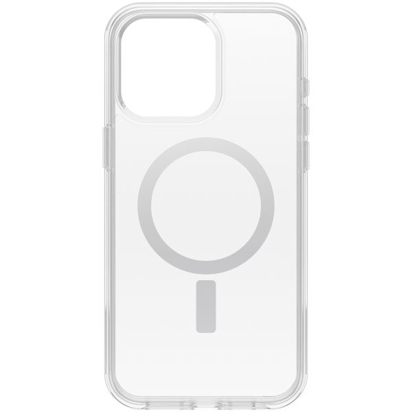 OtterBox Coque Symmetry MagSafe Apple iPhone 15 Pro Max - Transparent