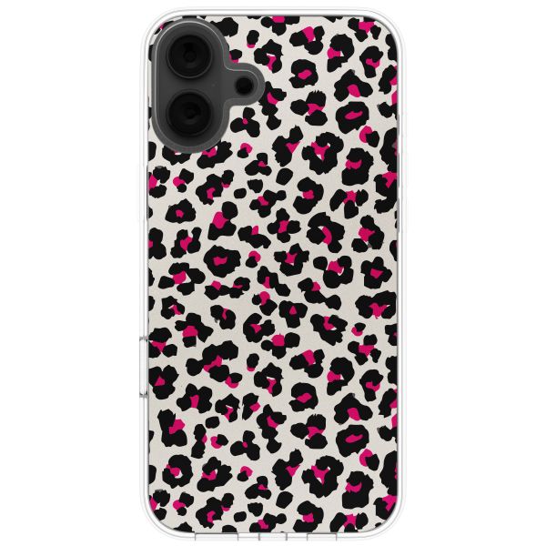 imoshion Coque Design iPhone 16 - Leopard Pink