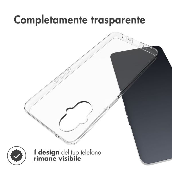 Accezz Coque Clear Oppo Reno8 Lite - Transparent