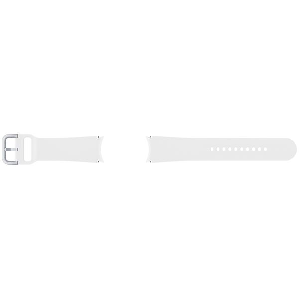 Samsung Bracelet Original Sport Samsung Galaxy Watch 4 / 5 / 6 / 7 - 20 mm - M/L - Blanc