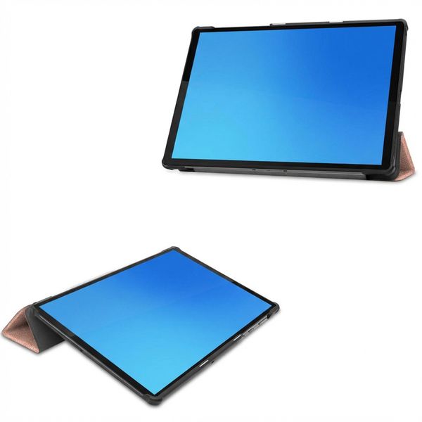 imoshion Coque tablette Trifold Lenovo Tab M10 Plus / M10 FHD Plus - Rose Doré