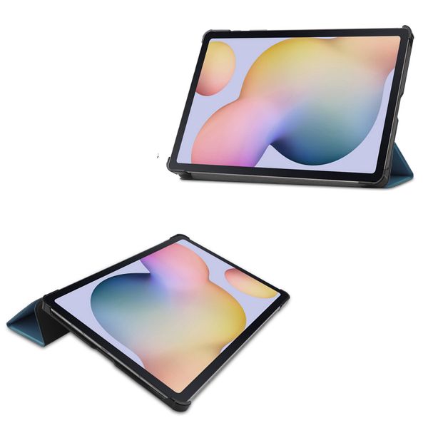 imoshion Coque tablette Trifold Samsung Galaxy Tab S8 / S7 - Vert foncé