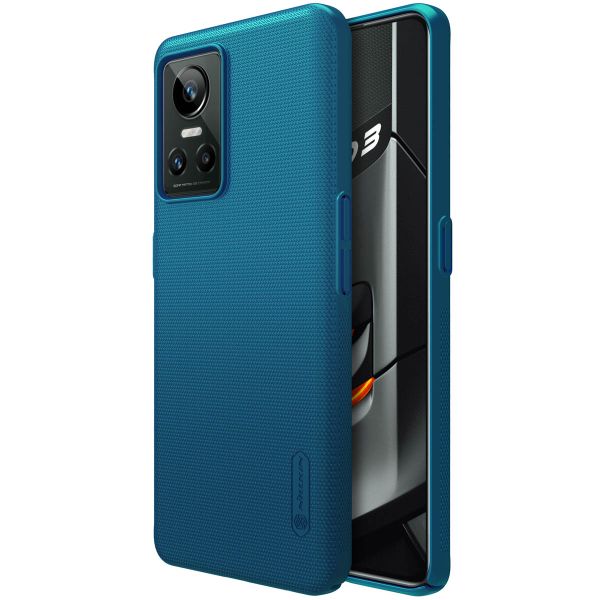 Nillkin Coque Super Frosted Shield Realme GT Neo 3 - Bleu