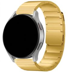 Selencia Bracelet magnétique en acier  - Connexion universelle 20 mm - Doré