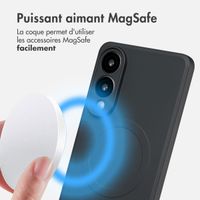 imoshion Coque Couleur avec MagSafe Samsung Galaxy S25 Edge - Noir