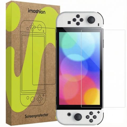imoshion Protection d'écran en verre trempé Nintendo Switch OLED
