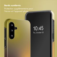 Selencia Coque arrière Vivid Samsung Galaxy A17 - Gradient Olive Dust