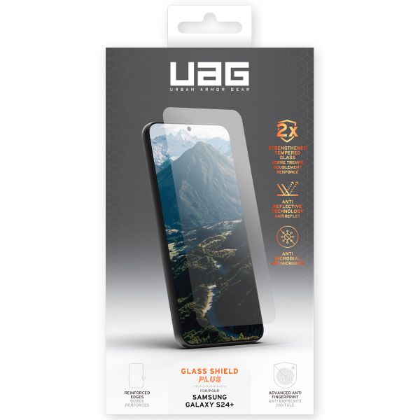 UAG Protection d'écran en verre trempé Shield Plus Samsung Galaxy S24 Plus