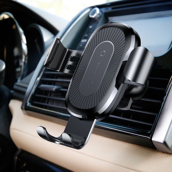 Baseus Wireless Car Charger Gravity Car Mount iPhone 6 Plus - Support de téléphone pour voiture - Chargeur sans fil - Tableau de bord - Noir