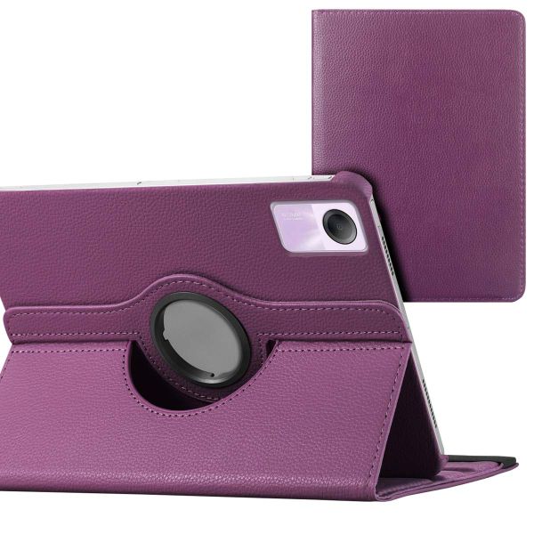 imoshion Coque tablette rotatif à 360° Xiaomi Redmi Pad SE - Violet