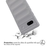 imoshion Coque arrière EasyGrip Google Pixel 7a - Gris