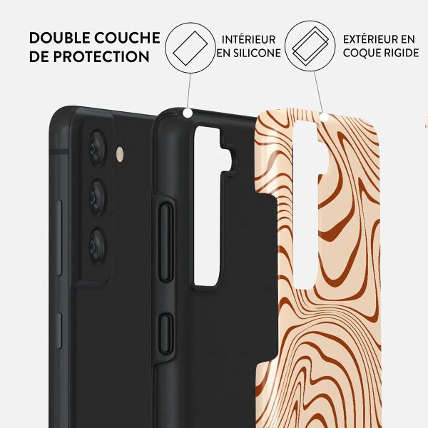 Burga Coque arrière Tough Samsung Galaxy S21 FE - Déjà Vu