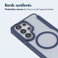 imoshion Bookcase transparente avec MagSafe Samsung Galaxy S26 Ultra - Bleu