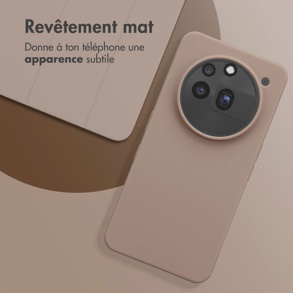 imoshion Coque Couleur Nothing Phone (3a) Pro - Marron