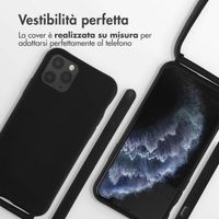 imoshion Coque en silicone avec cordon Apple iPhone 11 Pro - Noir