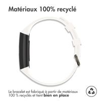 imoshion Bracelet en silicone le Fitbit Charge 3 / 4 - Blanc