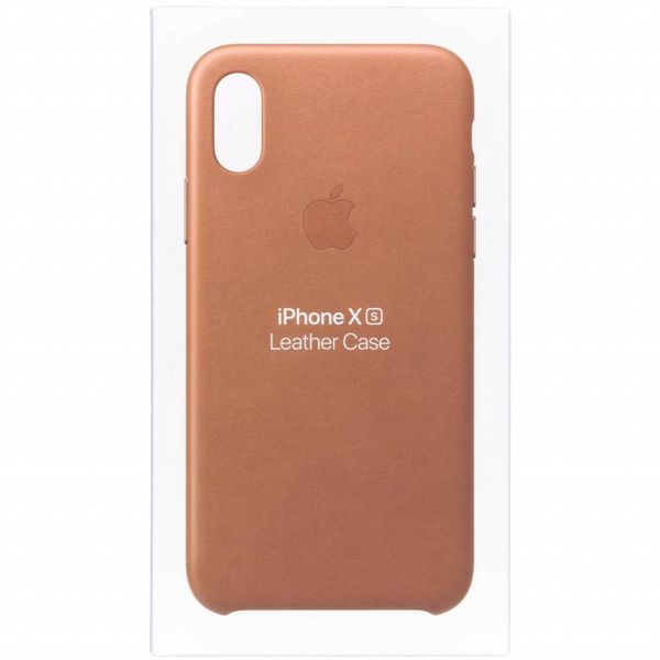 Apple Coque Leather iPhone Xs