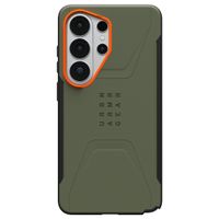 UAG Coque Civilian MagSafe Samsung Galaxy S26 Ultra - Olive Drab / Orange
