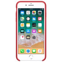 Apple Coque en silicone Apple iPhone 8 Plus / 7 Plus - Rouge
