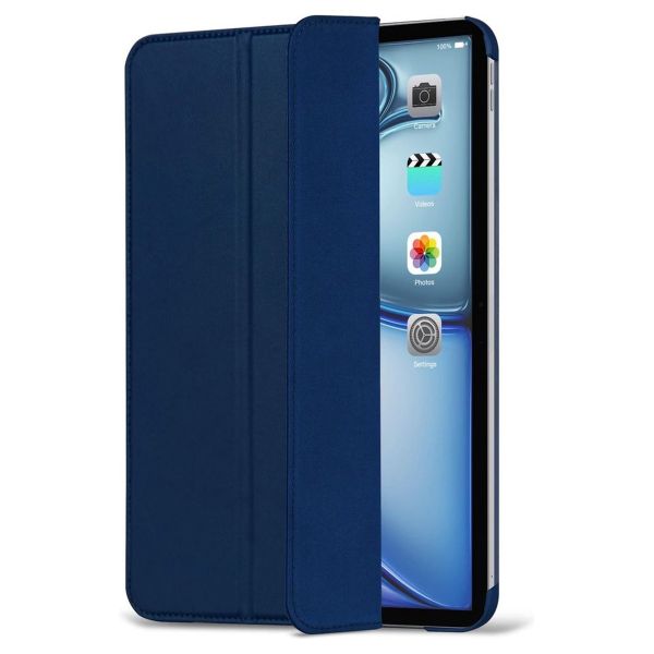 Decoded Textured Sillicon Slim Cover Apple iPad Air 13 pouces (2025) M3 / (2024) M2 - Navy Peony