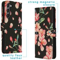 imoshion Coque silicone design Samsung Galaxy S23 Plus - Blossom Black