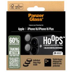 PanzerGlass Protection Caméra Hoop Optic Rings Apple iPhone 16 / 16 Plus