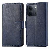 imoshion Étui de télephone portefeuille de luxe Xiaomi Redmi 15C (5G) - Bleu foncé